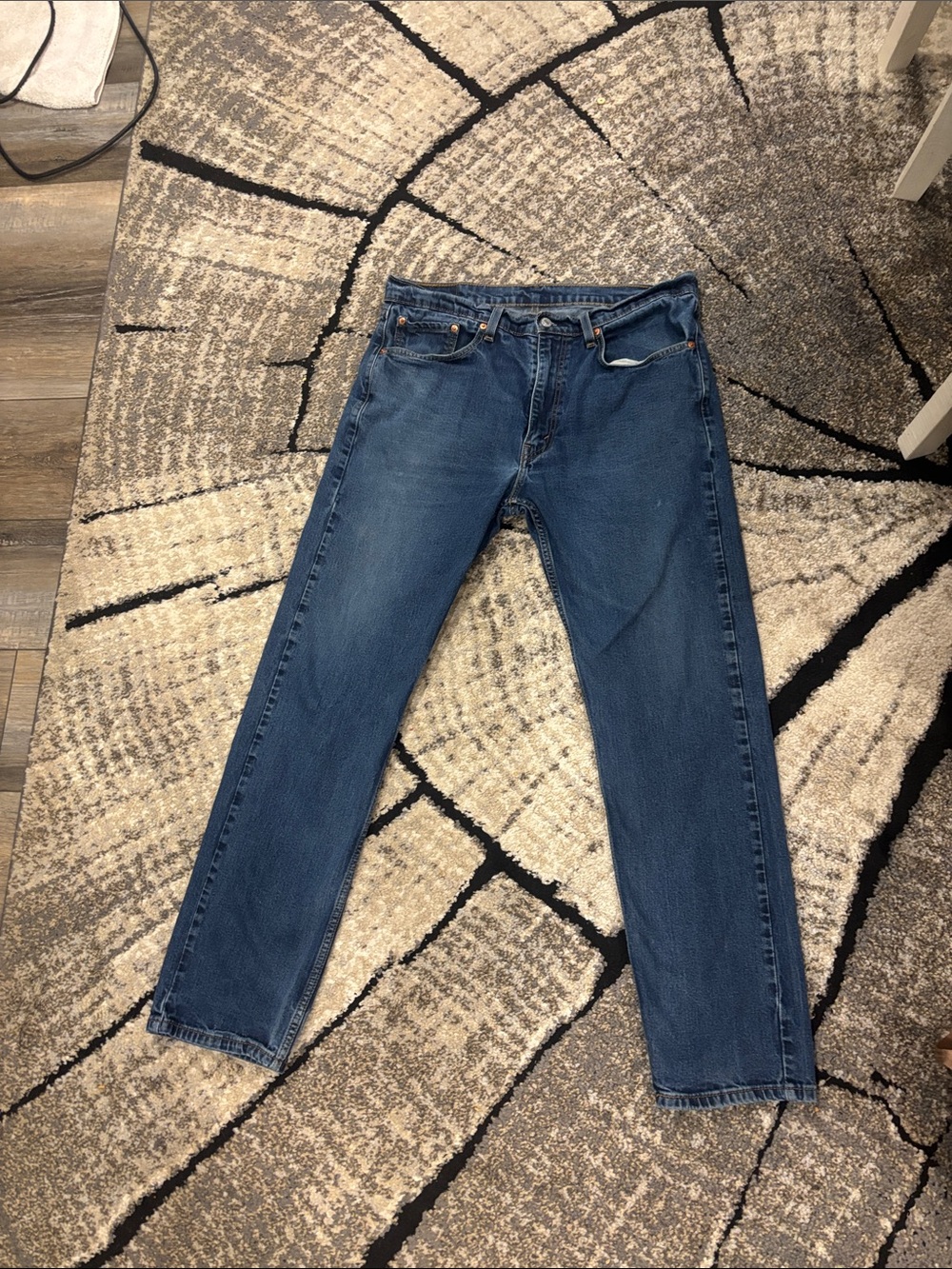 Levi's Men's Straight Jeans in Medium Blue